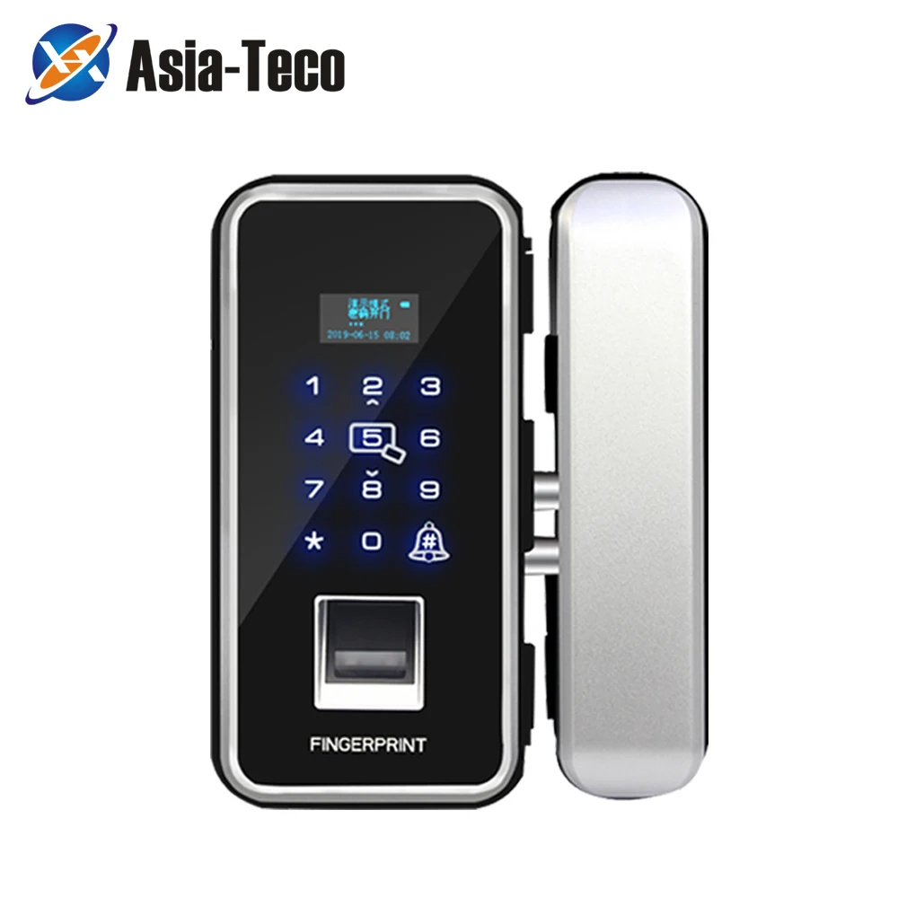 

Smart Door Lock Fingerprint Lock Electronic Digital Opener Electric RFID Security Double Door Password Lock Office Acc