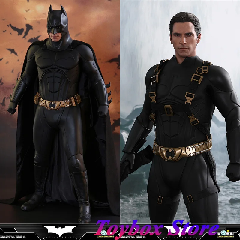 

HOTTOYS HT 1/4 QS009 Batman Movable Action Figure Batman Begins DC Super Hero Old Combat Suit Bruce Wayne Full Set Soldier Mode