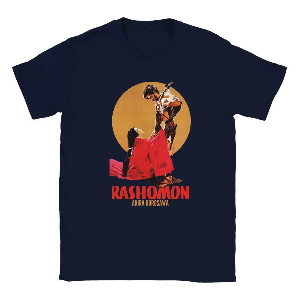 Rashomon Vintage T Shirt Classic Japanese Cinema graphic Movie geisha and samurai