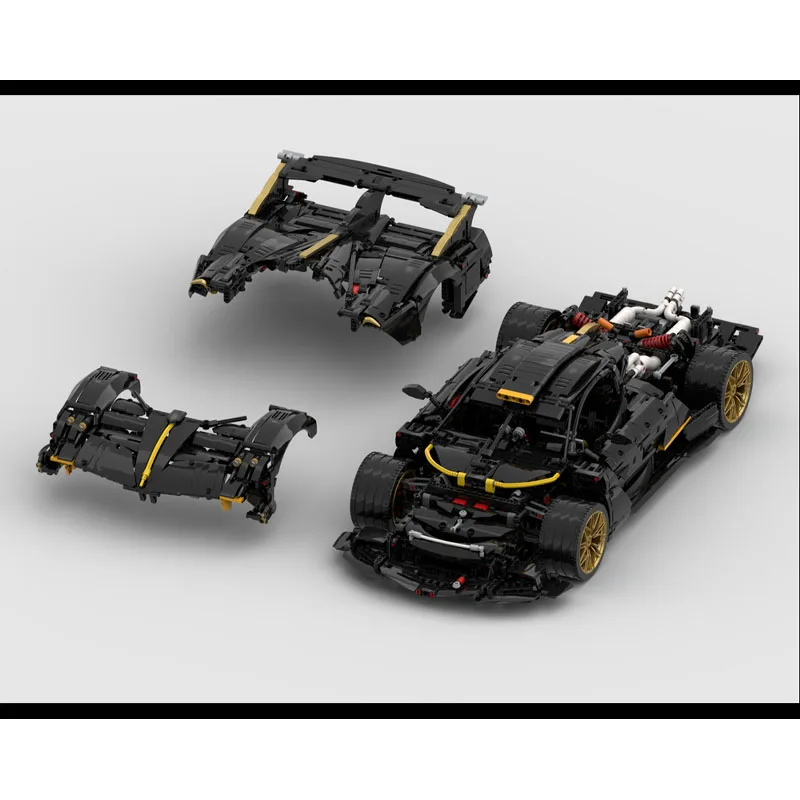 

MOC-226657, новый суперкар, гоночный строительный блок, модель 4825, детали MOC, креативный мальчик, детские рождественские строительные блоки, игрушка в подарок