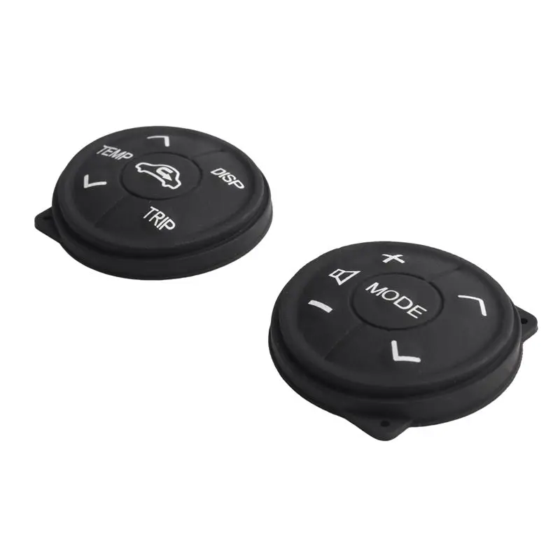 Upgraded 1 Pair Multifunction Steering Wheel Button Prius C Aqua Button For Toyota Prius 30 XW30 2009-2015