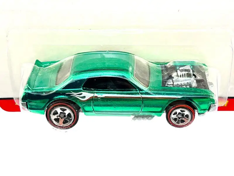 مجموعة Hot Wheels الكلاسيكية 1:64 Nitty Gritty Green من زخارف نموذج عربة مصنوعة من سبائك مصبوبة