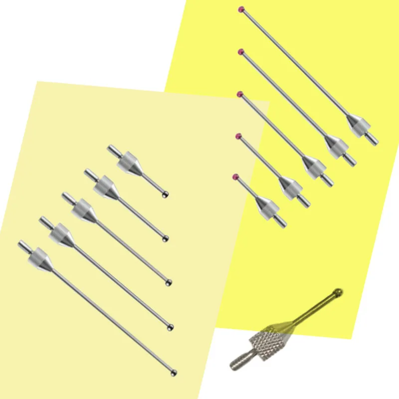 

CNC machine tool equipment processing accessories, dial gauge, micrometer, extended measuring head, ruby measuring needle