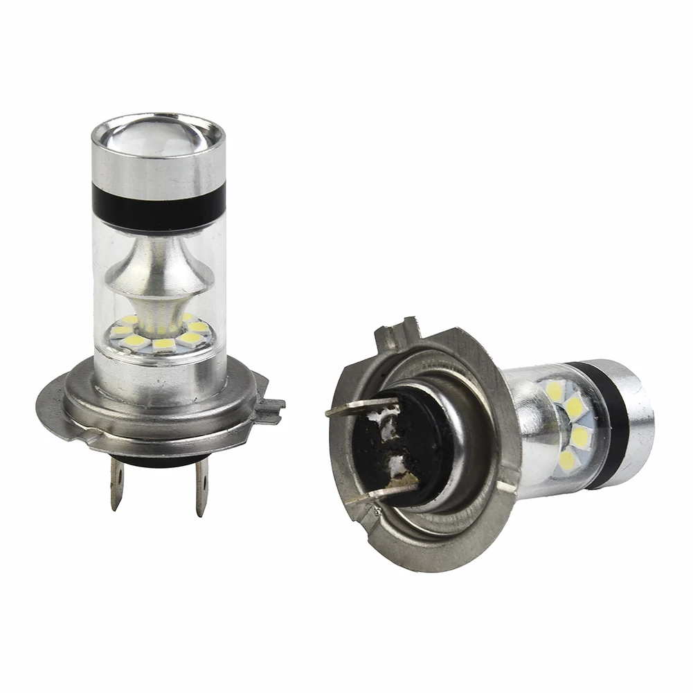 Car Fog Light Headlights Bulbs Front Right Left Kit Smart 100W Super White 2pcs/Set 6000K DC 12V-28V Efficient