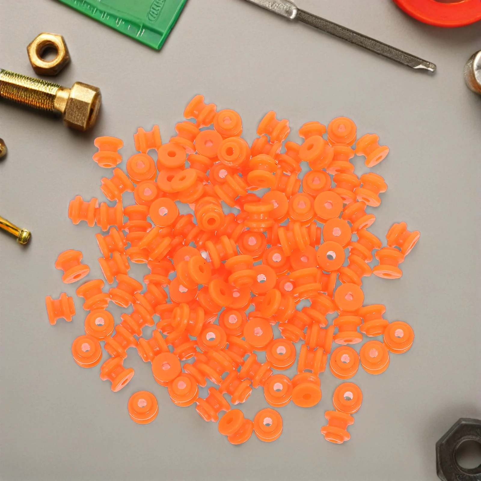 

100pcs Motor Gear Wheel 6Mm 2Mm Drive Belt Pulley Wheel For Diy Rc Car Parts Automotive Transmission Gear Precision Vivid Color