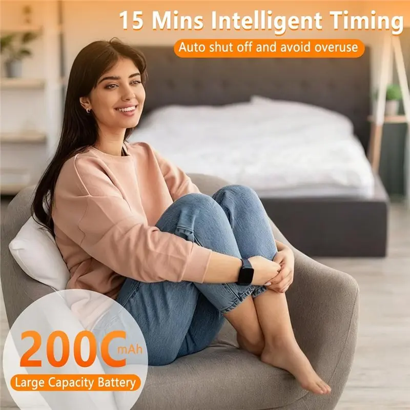 【أساسيات 】الرسغ المعصم التفاف دعم هدفين التدفئة الكهربائية حزام تدليك الكاحل 2 قطعة القدم الكاحل الحرس الفرقة الساخن ضغط Mas