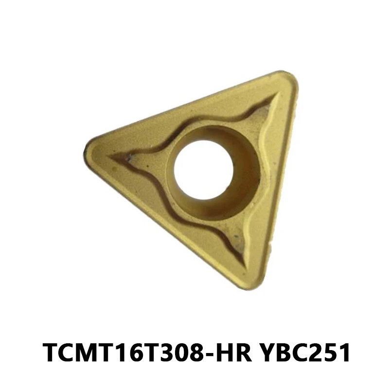 

Carbide Inserts TCMT16T308 TCMT16T308-HR YBC251 Turning Tool for Steel CNC Lathe Cutter TCMT 16T308 Blades Plate Triangular