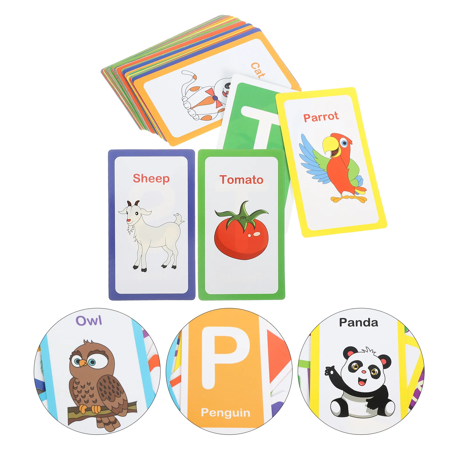 Cartes Flash pour l'éducation alth, jeux d'apprentissage papier pour enfants de la maternelle