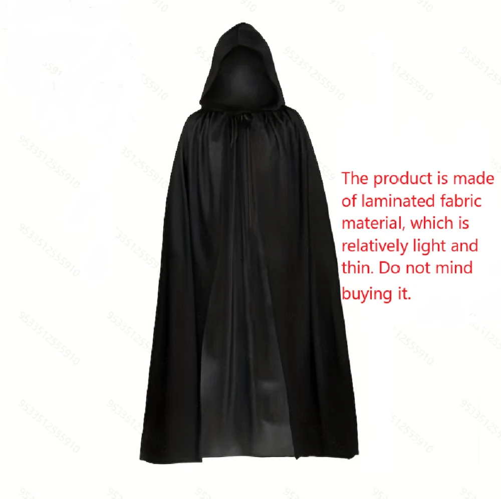 Sexy Halloween Costumes for Women and Men, Hooded Cape, Transparent, High Neck 7.0, Sex, Stage Show