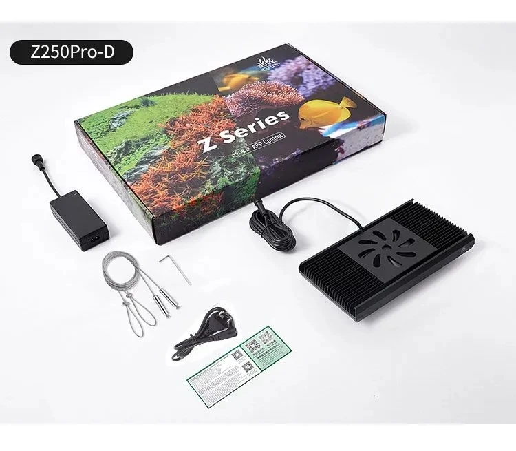 Week Aqua Aquatic Plant Light Z250 Pro RGB+UV with Lens Spotlight
