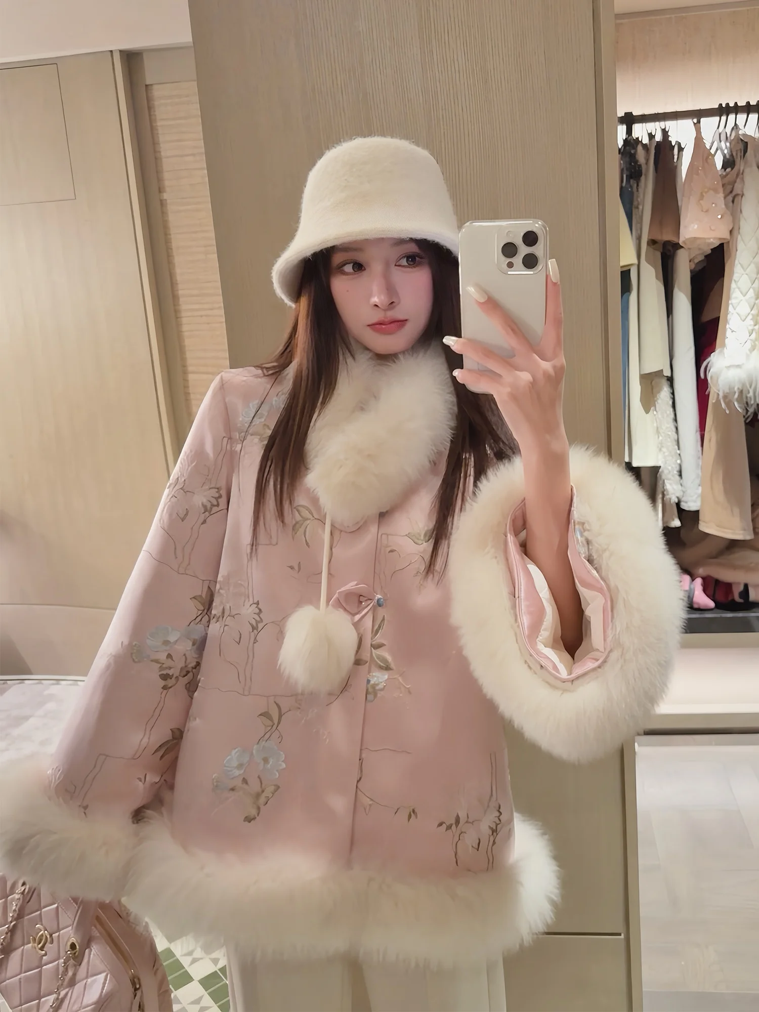 

Original Winter First Snow Straight Leg Pants Casual Sle Women's Premium Faion Polyester Blend Comfortable Fit Trousers