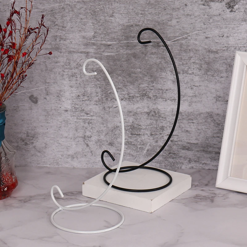 5PCS Bauble Holder Ornament Hanging Display Plant Stand Hanger Iron Home Decor