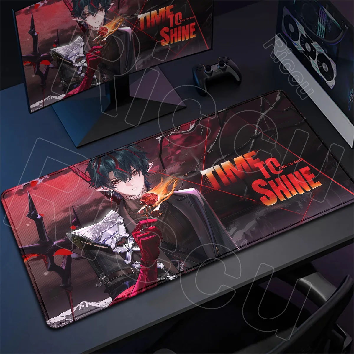 Camille Arknights Endfield HD Printing Mousepad Non-Slip Edge Stitched Rubber Office Decoration Ultra Smooth Surface PC Game Mat