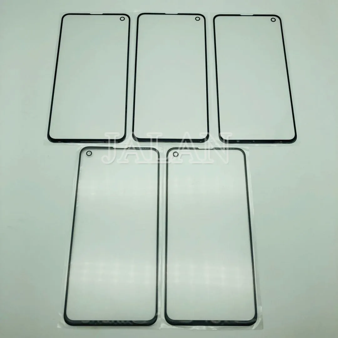 2pcs/bag Only Glass For SM S10E S20F S21 S21+ S21FE S22 S22+ S23 S23+ S24 S24+ S24Ultra Note10-Lite Note20 Broken LCD Repair