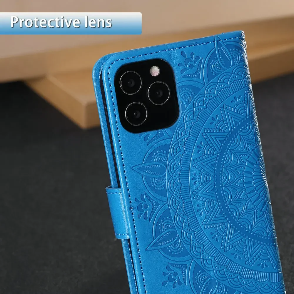A56 A55 A54 A34 A16 Flip Case Totem Leather Protect for Samsung Galaxy A54 A52 A14 A36 A 22 A05S A13 a53 A35 A25 5G Wallet Cover