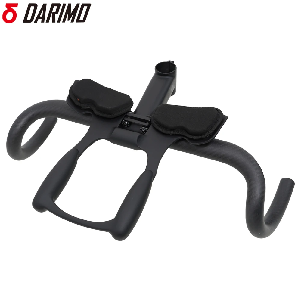 

Руль для велосипеда DARIMO из карбона, руль для шоссейного велосипеда, руль для гравийного велосипеда, 31.8 мм, 3K/матовый/глянцевый/черный, 380-440 мм