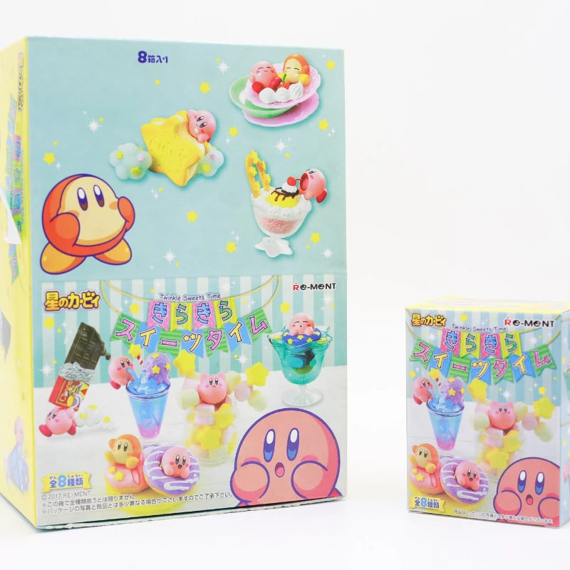 

Новый оригинальный Rement Kawaii Kirbys Dessert Series слепая коробка King Dedede Meta Knight Декор для рабочего стола подарок на день рождения аниме модные игрушки