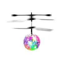 Colorful Mini Drone Shinning LED RC Drone Flying Ball Helicopter Light Crystal Ball Induction Dron Quadcopter Aircraft Kids Toys