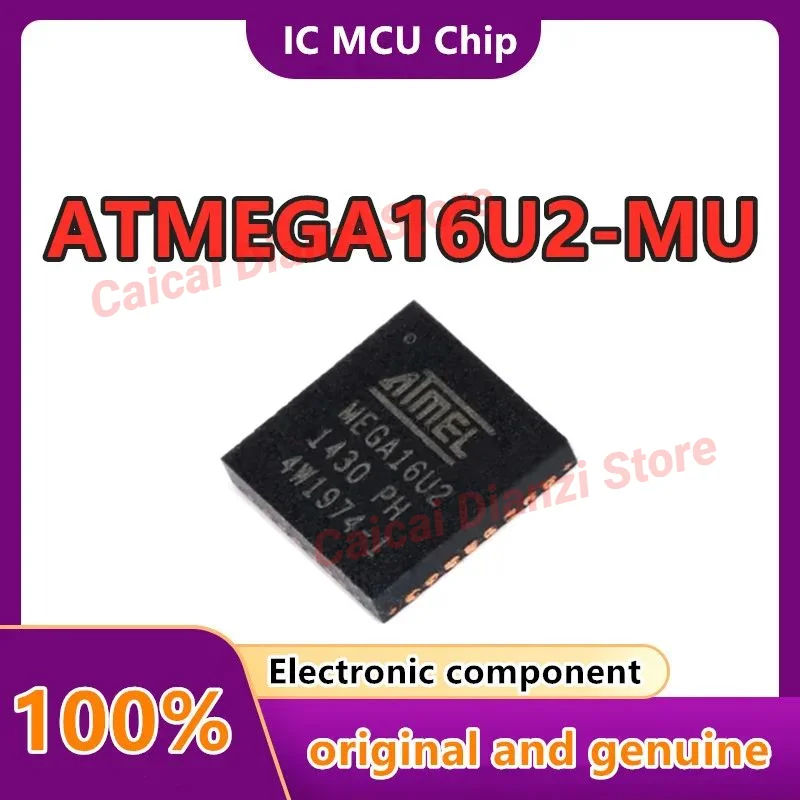 

ATMEGA16U2-MU packaging QFN-32 mMCU Chiprocontroller 8-bit mMCU Chiprocontroller AVR 512 x 8 IC MCU