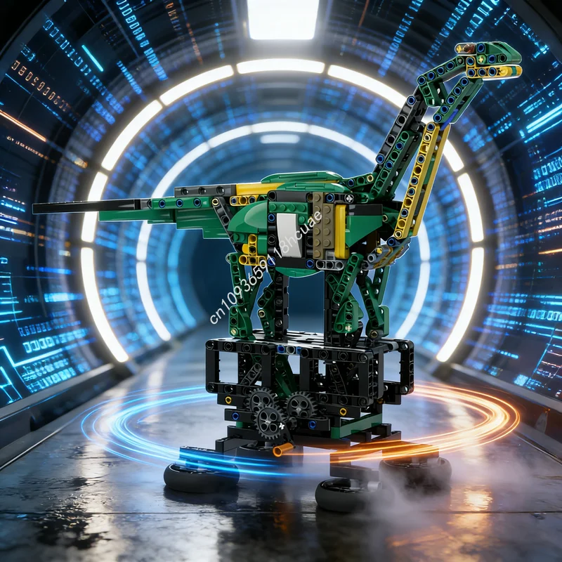 

486pcs MOC Technical Argentinosaurus Kinetic Sculpture Model Building Blocks Toy Construction Christmas Gifts Idea Education