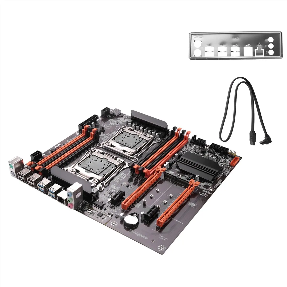 ~【A167Z】X99 Motherboard LGA 2011-3 Support Dual CPU DDR4 Support 8X32G Memory for LGA 2011-3 Xeon E5 Series