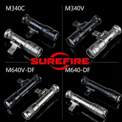 Surefire M340 M600 M640 SF Tactical LED Flashlight M340V Strobe Scout Light 20mm Picatinny Rail M LOK Mount Airsoft Hunting Lamp
