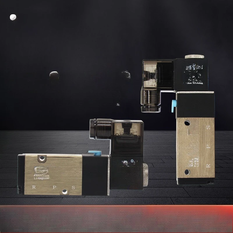 As peças são adequadas para válvula solenóide Shengong CNSY escovada 4M210-08 placa diagonal bidirecional de três vias