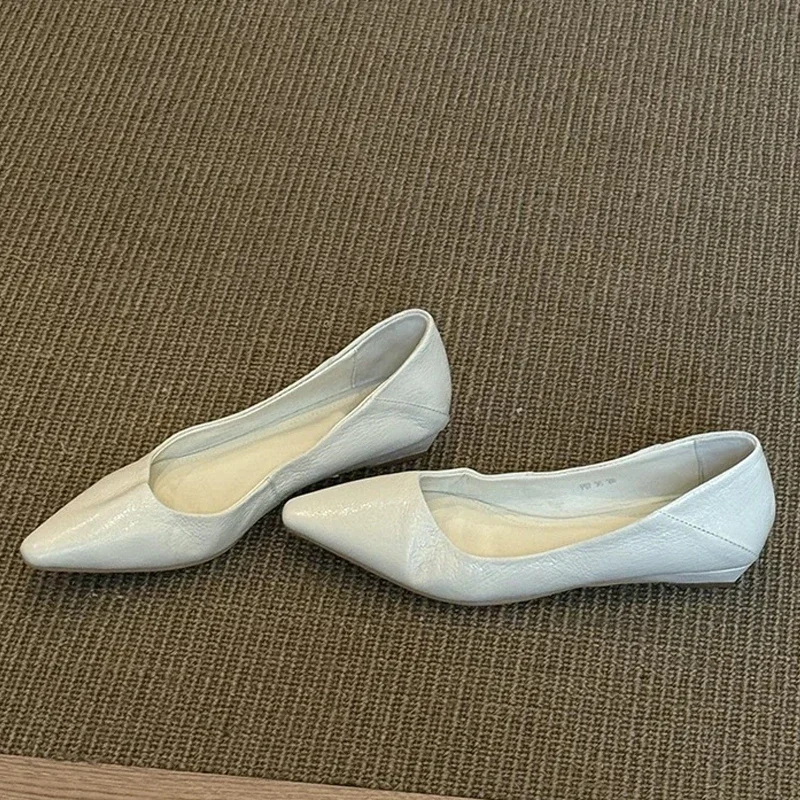 Eilyken أحذية نسائية أنيقة ومريحة بمقدمة مدببة، أحذية ربيعية للحفلات، صنادل كاجوال بكعب منخفض