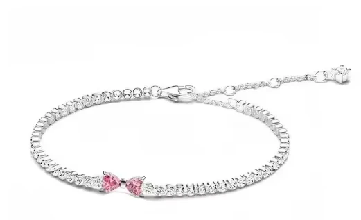 NONE Star Tennis Bracelet 925 Sterling Silver 4