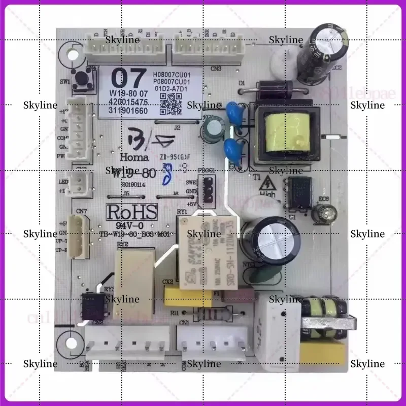 For Omar Refrigerator BCD-228WH BCD-326WGA Control Power Board Computer Board W19-80