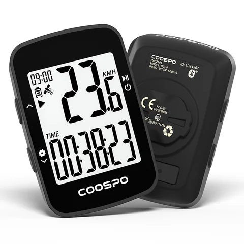 CooSpo-BC26 Computador de bicicleta sem fio, velocímetro GPS, odômetro, Bluetooth 5.0, APP Sync, impermeável, bicicleta de estrada, MTB, bicicleta