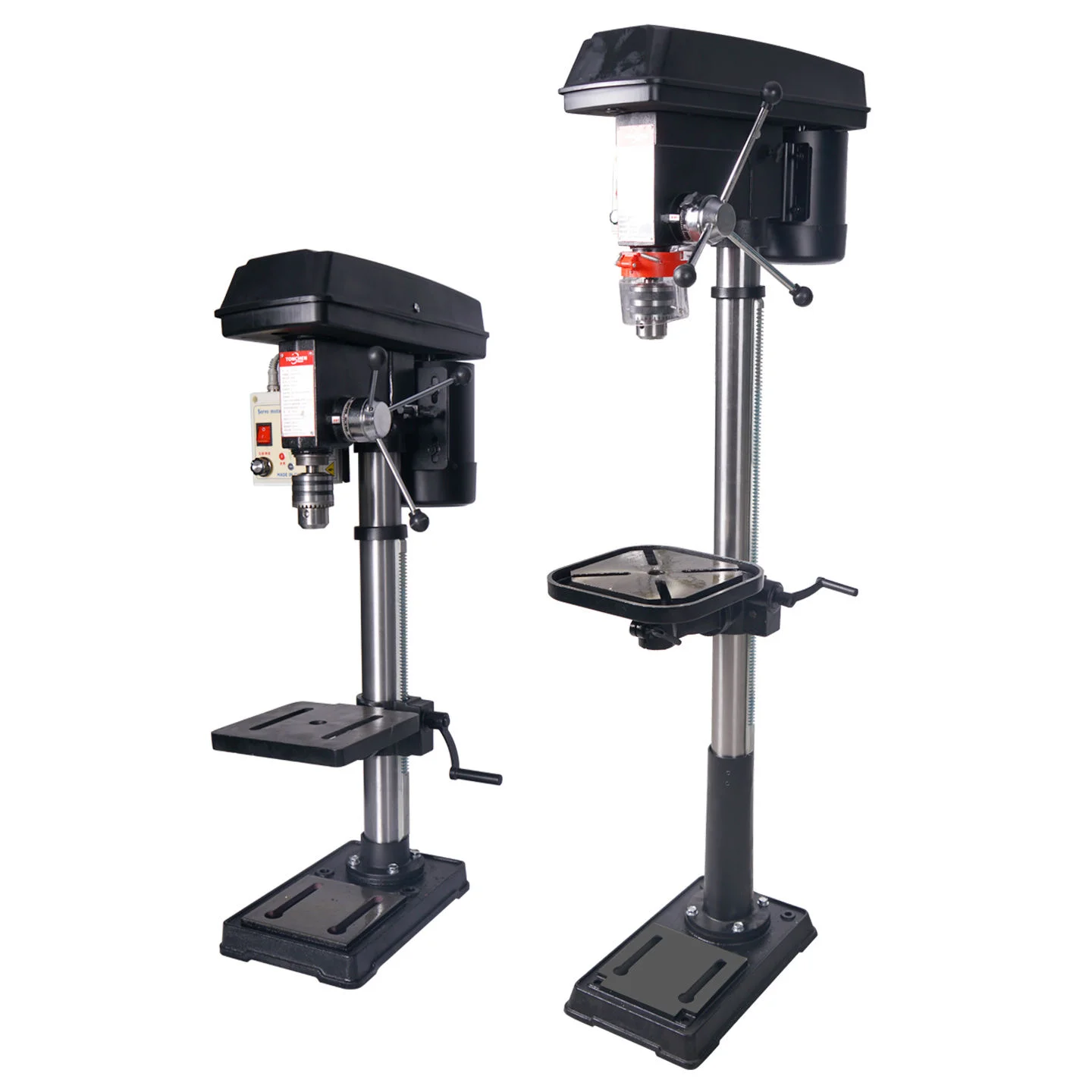 

New Model Small Bench Drill 220V Home High Power Industrial Multifunction Drill Press Motor 16mm Max Drilling Capacity MetalATV&