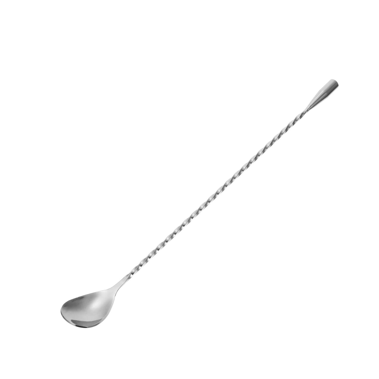 

Bar Spoon Long Scoop Exquisite Ice Cream Coffee Stirring Drink Mixing Stainless Steel Cocktail Stirrer Handle