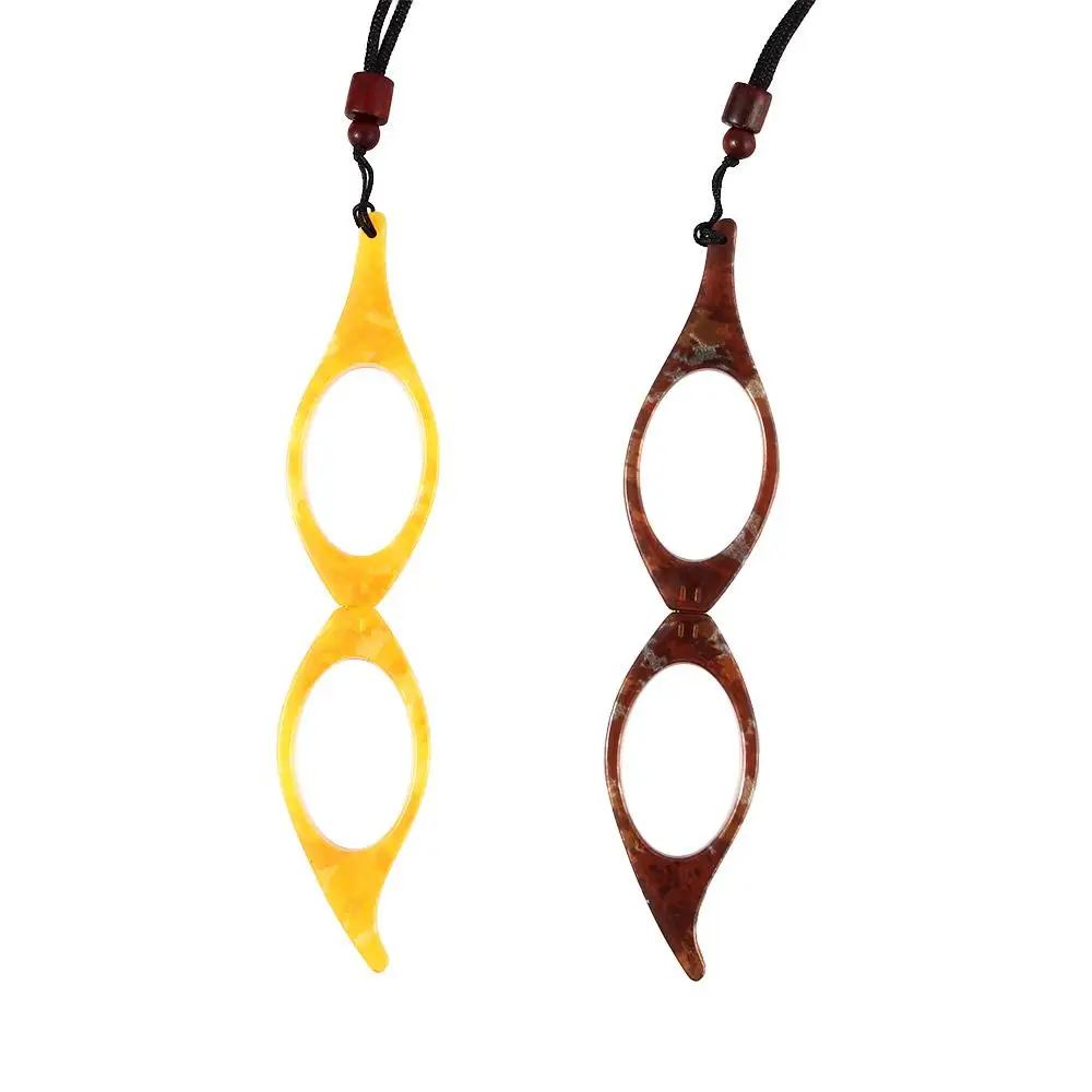 الرجعية مريحة قلادة طوي المحمولة طويل النظر نظارات نظارات للقراءة نظارات صغيرة المسنين معلقة الرقبة نظارات #4