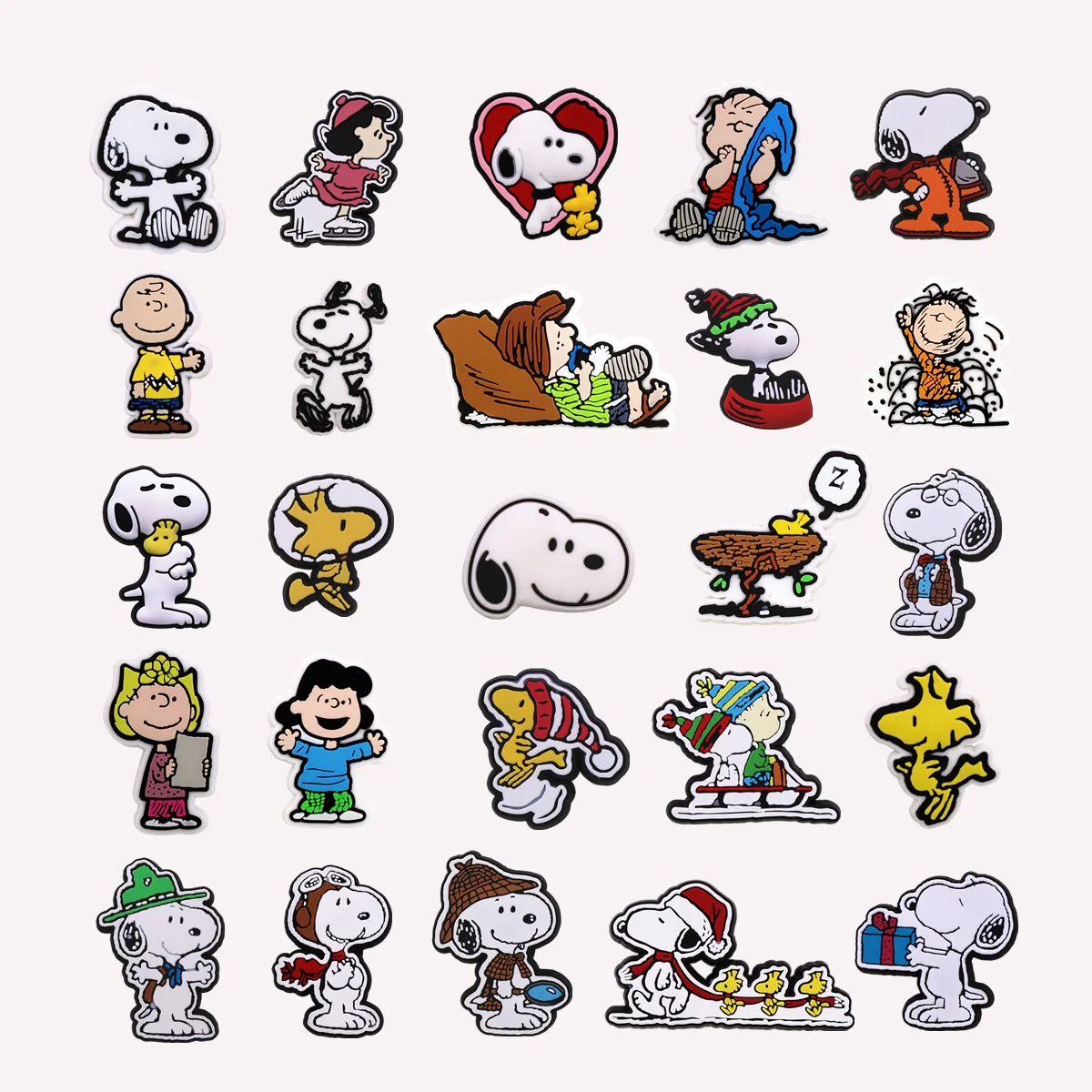 

MINISO, 1 шт., классические подвески для обуви Snoopy, украшения, сабо, аксессуары для сандалий, подходит для браслета, рюкзак, пенал, рождественские подарки