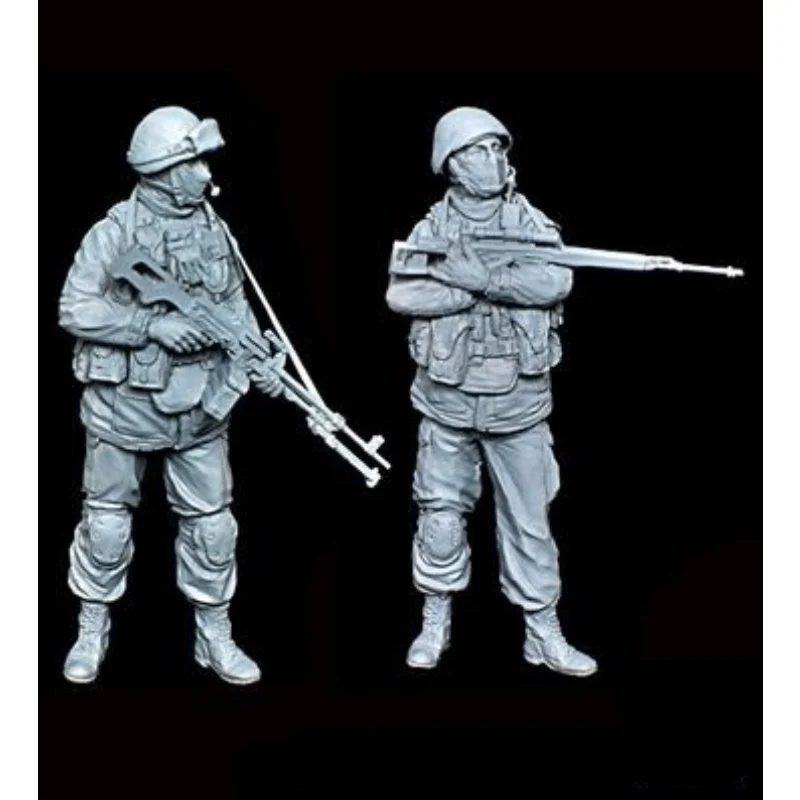 

1/35 Scale Die-cast Resin Figure Crimean Soldier Suit Model Assembly Kit Diorama Assembly Model Unpainted