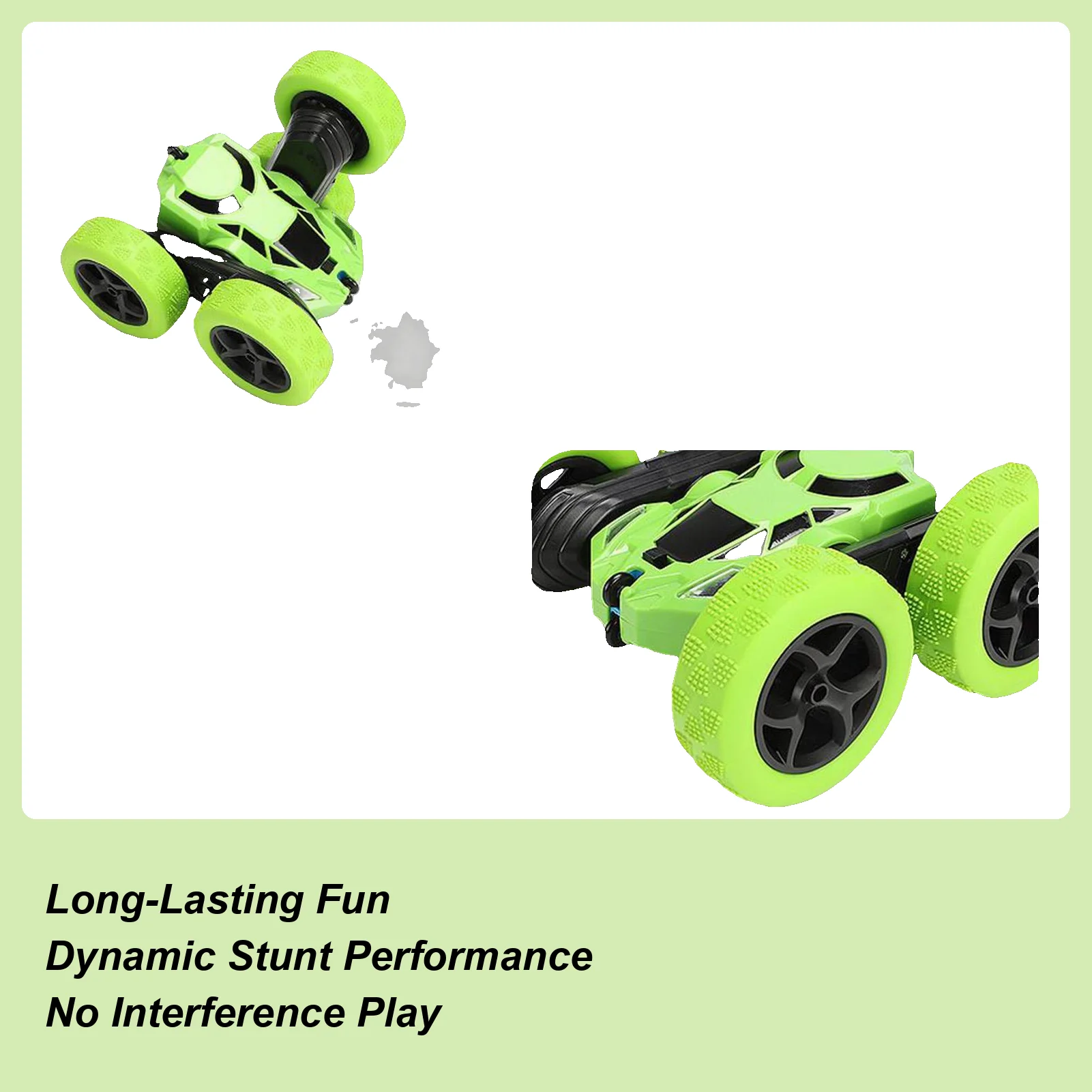 

RC Stunt Car 360 Degree Rotation Off Road Drift Toy With Light For Home Tile Floor Birthday Parties Room Indoor Boys Family