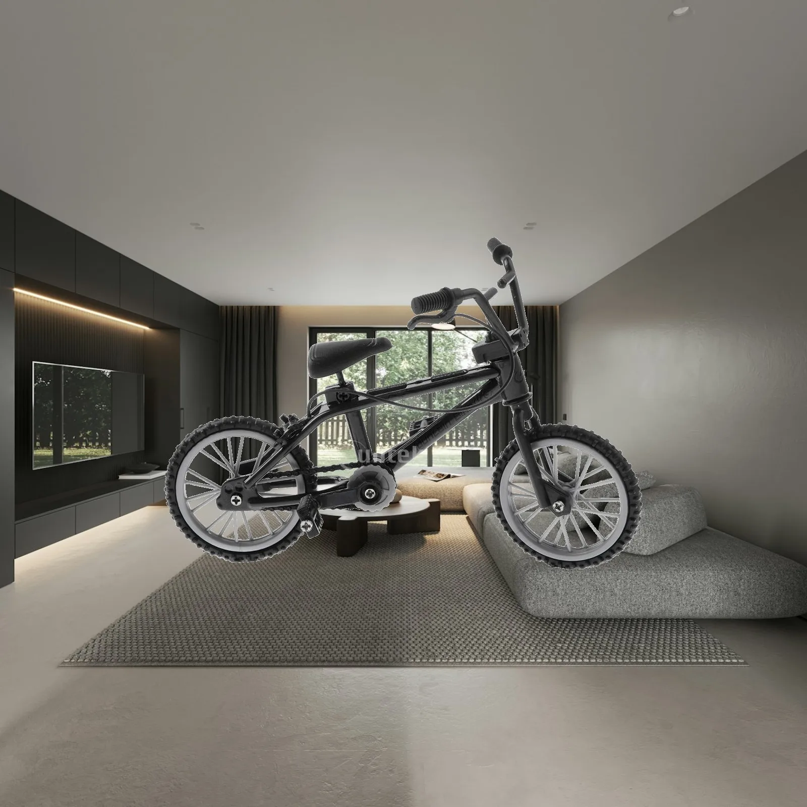 Desk Gadget Mini Bike Toy 1 24 Scale Alloy Finger Bicycle Model for Desktop Fun and Collection