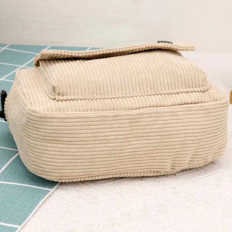 Trendige Damen-Umhängetasche mit Knopfleiste für den täglichen Gebrauch, Pendeln, stilvolle, mehrfarbige, leichte, lässige, funktionelle Umhängetasche – Detail 3