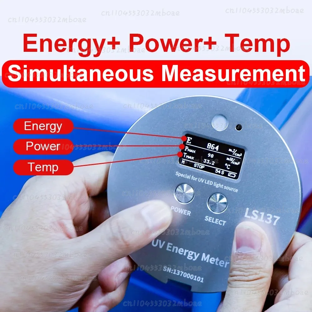Energy Meter Radiometer  Light Sources LS137 Measure Energy, Power and Temperature Ultra-small Size High Precision