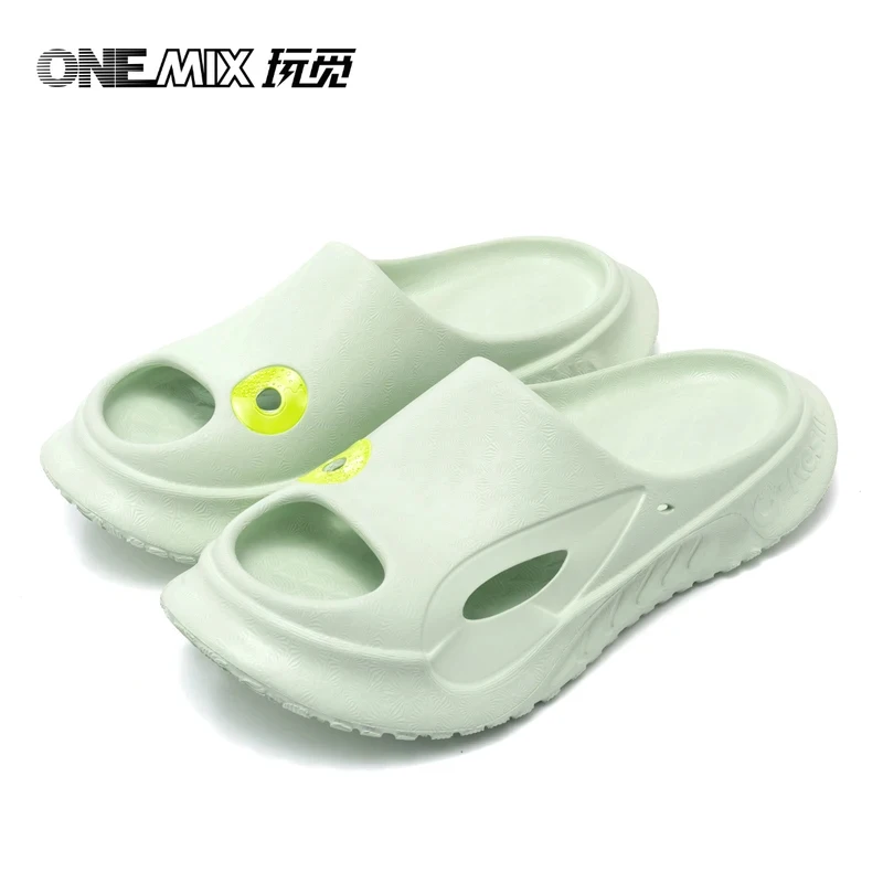 ONEMIX Summer Indoor Sandals Slipper Casual Outdoor Non-slip Beach Wadding Adult Male Fashion Home High Quality Women Flip Flops