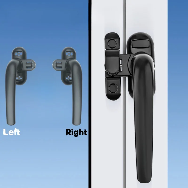 

Universal Window Handle Hand Locking With Locks Kids Security Door Handle For Double Glazing Windows Handle Door Turning 2030