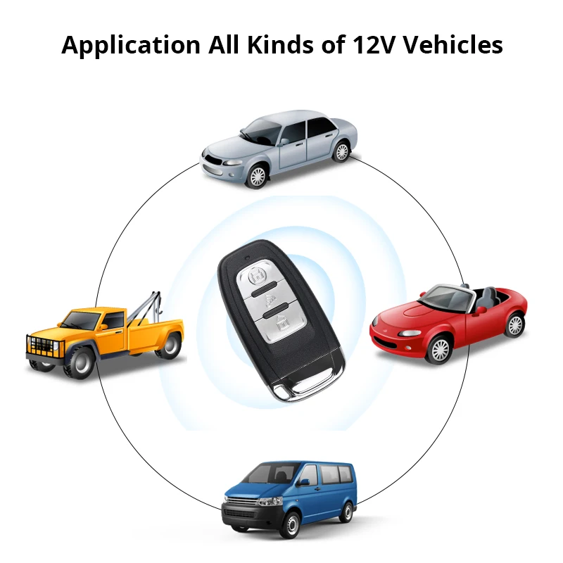 Комплект автозапуска бесключевая Система пуска старта аксессуары универсальная 12 В Автомобильная сигнализация авто старт стоп система дистанционного управления зажигание двигателя