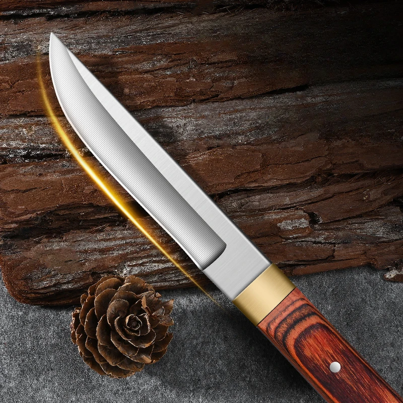 Sharp special small knife for meat cutting,Mongolian dining knife, high hardness bone removal sharp knife, lamb knife