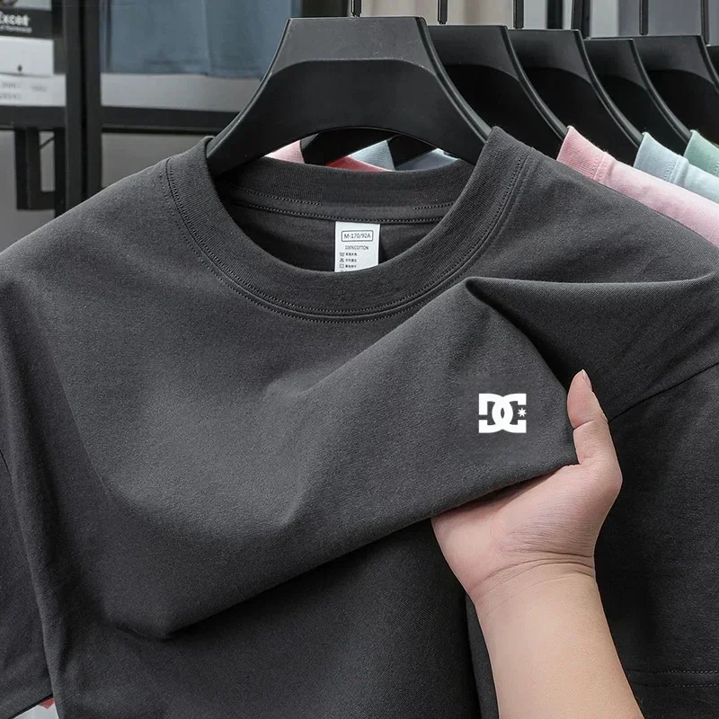 Hochwertige Marken-Herren-Rundhals-Kurzarm-T-Shirts Sommer Neu Bequemes Atmungsaktives Lässiges Bedrucktes T-Shirt – Detail 12