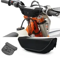 Motorcycle Handlebar Bag Waterproof with Touchscreen Phone Storage Bag Travel Storage Bag for  BMW Kawasaki Triumph Motorcycle