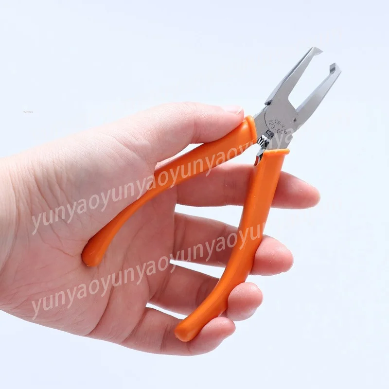 CR-V Stainless Steel 90° Double-Edge Flush Cutters – 4/6/10mm Sprue & Burr Trimmer for Plastic Model Processing