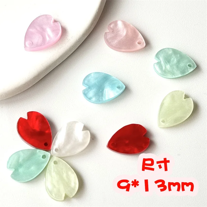 

Новое поступление, 480 шт./лот, цветной принт, мультяшная капля воды, лепесток, акриловые бусины, ювелирные изделия «сделай сам», аксессуары для волос, одежда