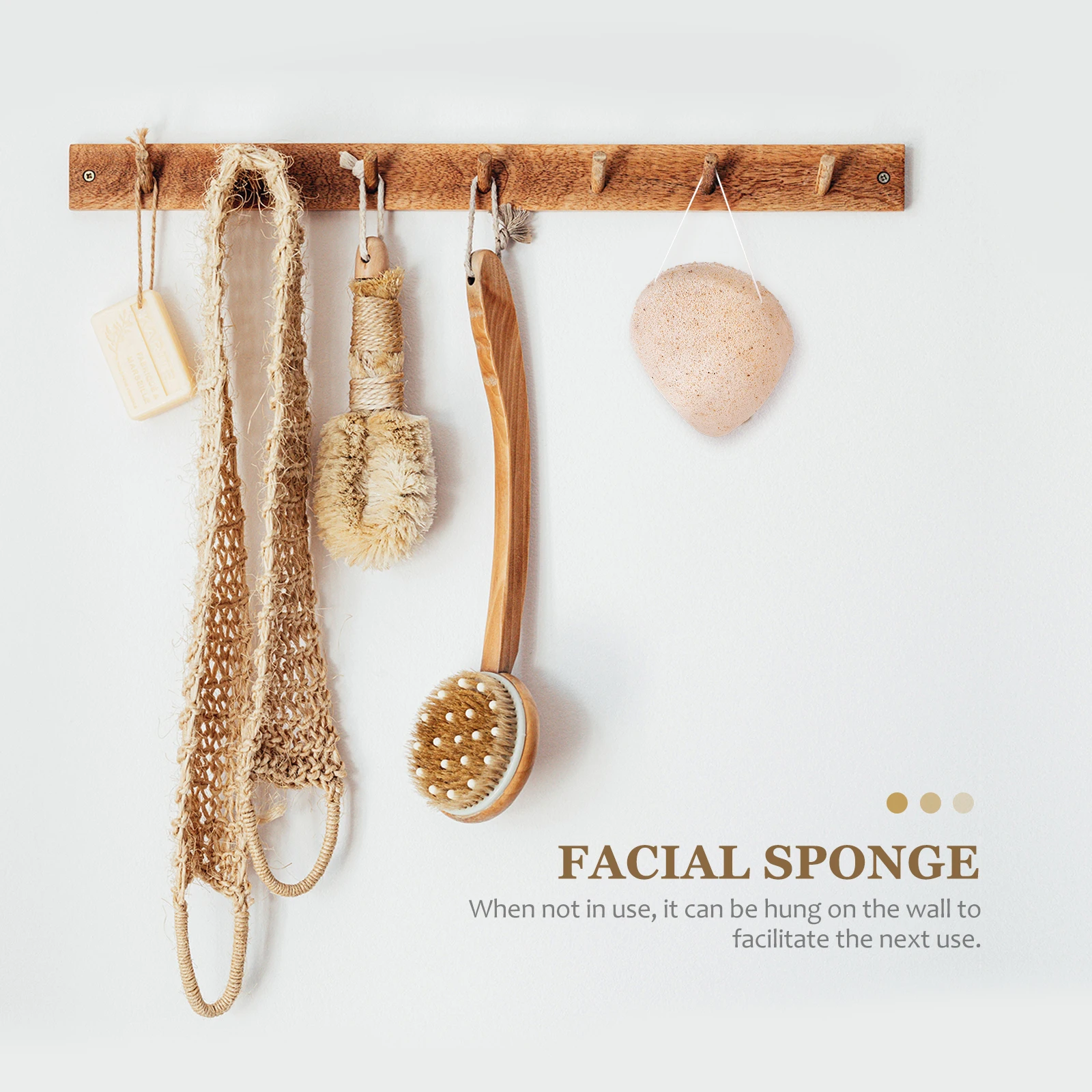 

Exfoliating Facial Sponge Puff Cleaning Konjak Sponge Removing Blackhead Oil Makeup Sponges Portable Daily Needs