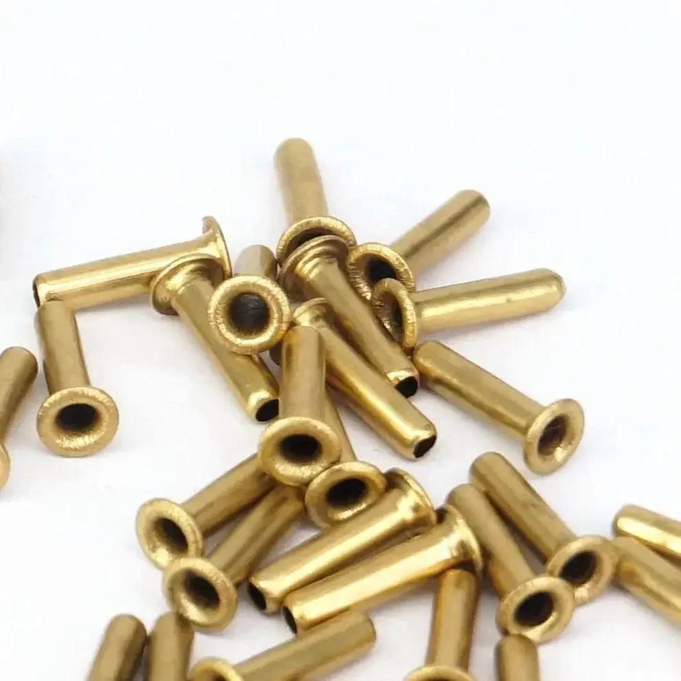 Confezione da 50 pezzi Fit Tube I.D 2.5/4/6/8/10/12mm inserto a compressione in ottone raccordo per tubo di compressione